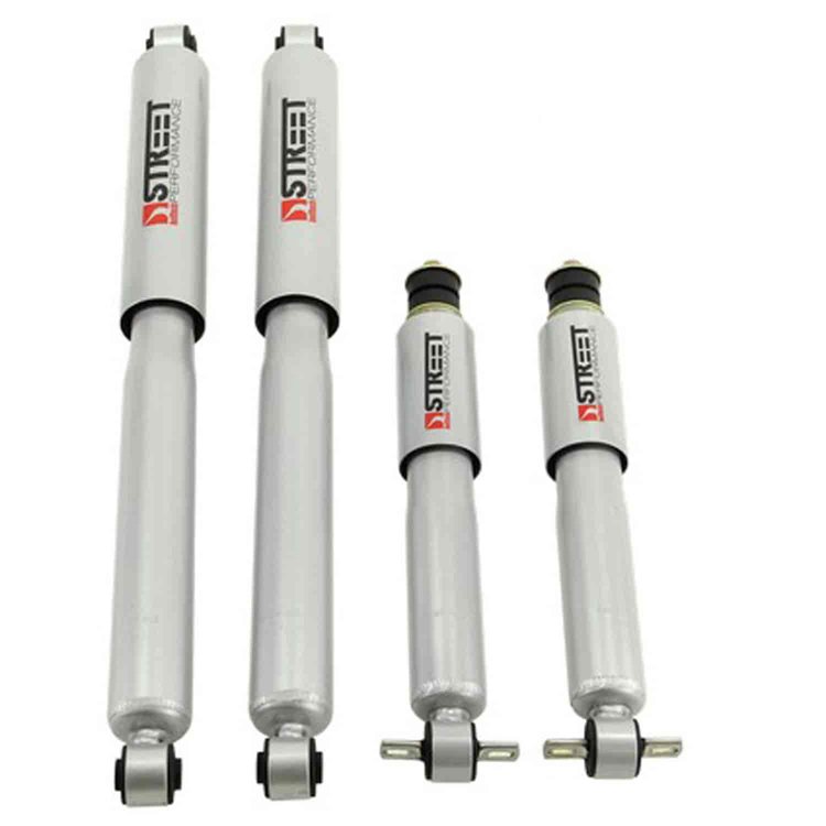 Street Performance Shock Set includes (2) 146-10603I Front Shocks and (2) 146-2216IF Rear Shocks