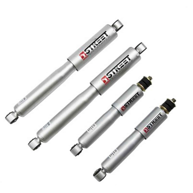Street Performance Shock Set includes (2) 146-10606H Front Shocks and (2) 146-2212FF Rear Shocks