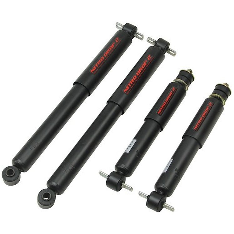 Nitro Drop 2 Shock Set for 1988-2000 GM C-1500/2500/3500 Trucks