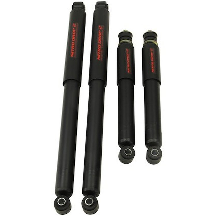 Nitro Drop 2 Shock Set for 1999-2010 Chevy Silverado/GMC Sierra 1500/2500/3500 Pickup