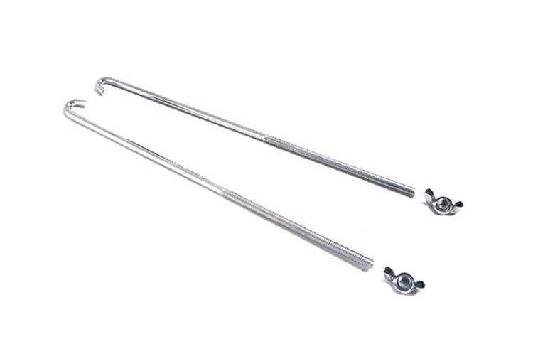 Universal J-Hooks 6" Plated Steel