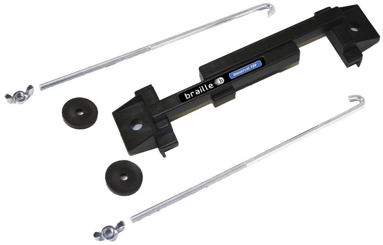 Universal FRP Mount Kit w/Steel 10" J-Hooks