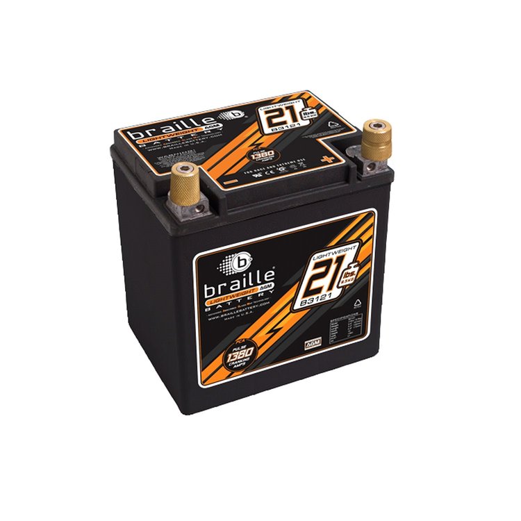 83121 Advanced AGM Lightweight Racing Battery 21 lbs.