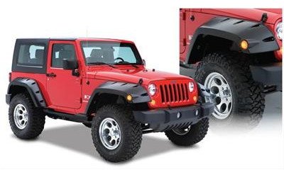 Jeep Pocket-Style Fender Flares 2007-2015 Wrangler JK (2 & 4 Door)