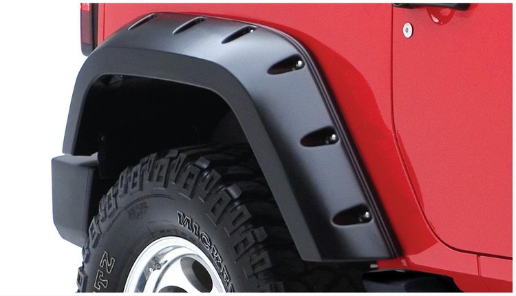 Jeep Pocket-Style Fender Flares 2007-2015 Wrangler JK (2 Door Only)