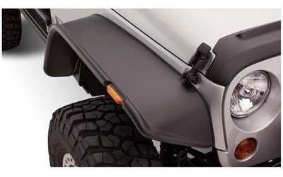 Flat-Style Fender Flares 2007-2015 Wrangler JK 4-Door