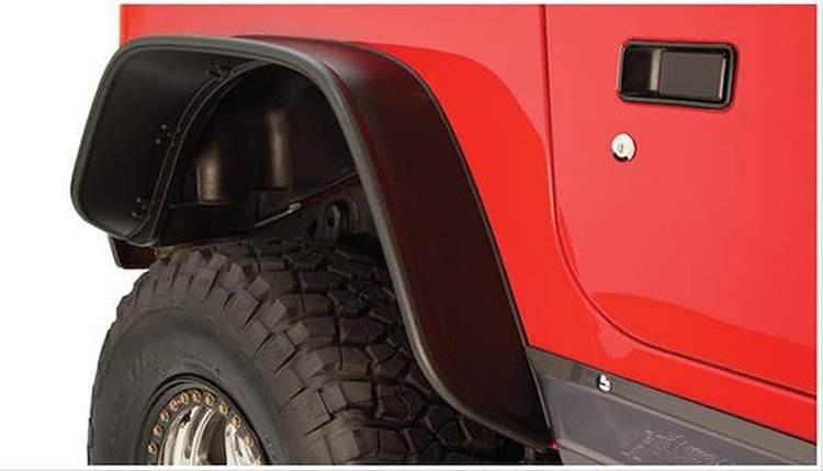 Flat-Style Fender Flares 1996-2006 Jeep Wrangler TJ