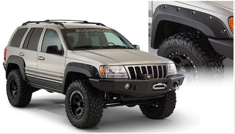 Cut-Out Style Fender Flares 1999-2004 Grand Cherokee WJ