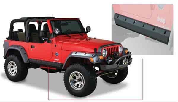 Side Rocker Panels 1997-2006 TJ Wrangler
