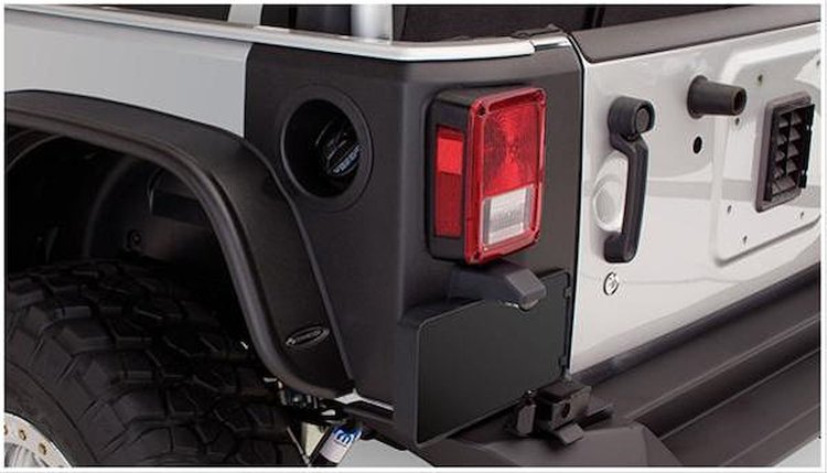 Rear Corners 2007-2015 JK Wrangler 2-Door