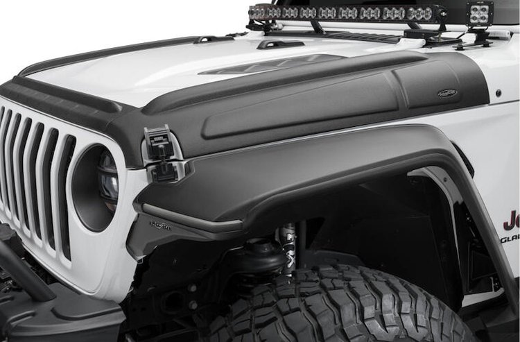 BWR14131 Trail Armor Hood Guard Jeep Gladiator, Wrangler JL 2/4-Door