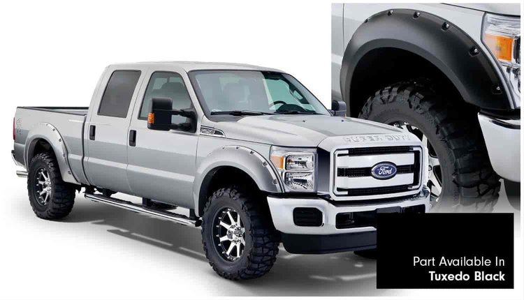 Pocket Style Fender Flares 2011-15 Ford F-250/350 Styleside