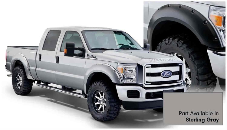 Pocket Style Fender Flares 2011-15 Ford F-250/350 Styleside