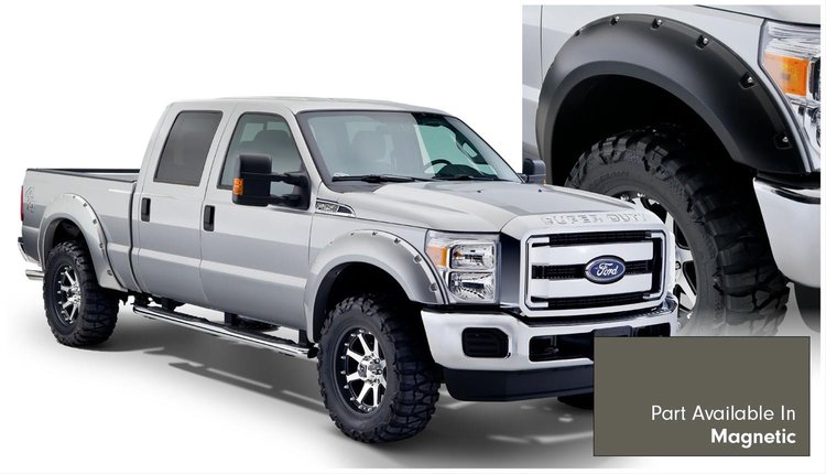 Pocket Style Fender Flares 2011-15 Ford F-250/350 Styleside