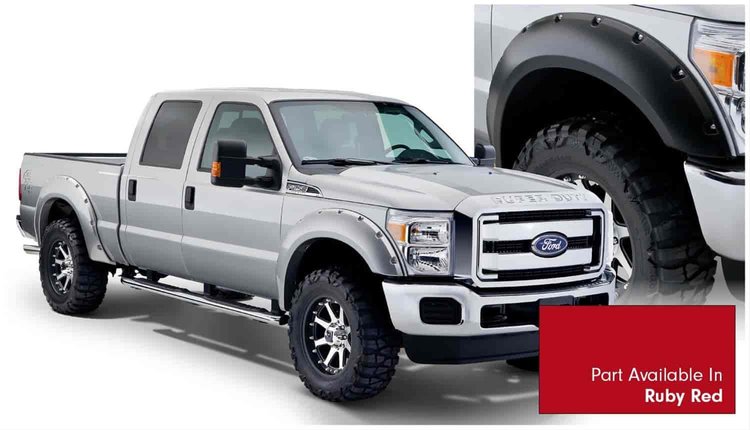 Pocket Style Fender Flares 2011-15 Ford F-250/350 Styleside