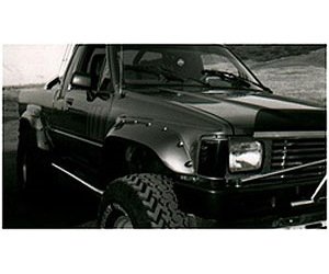 Cut-Out Style Fender Flares 1984-88 Toyota Truck 4wd