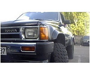 Cut-Out Style Fender Flares 1989-95 Toyota 4WD Truck
