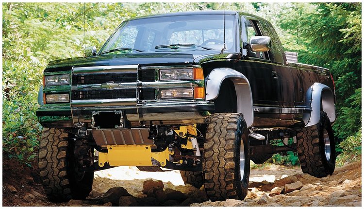 Cut-Out Style Fender Flares 1988-1998 C/K Pickup 1500/2500/3500