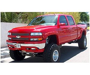 Pocket Style Fender Flares 1999-2006 Silverado/Sierra