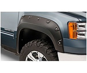 "Boss" Pocket Style Fender Flares 2011-2013 Sierra Pickup 2500HD/3500/Denali 2500HD