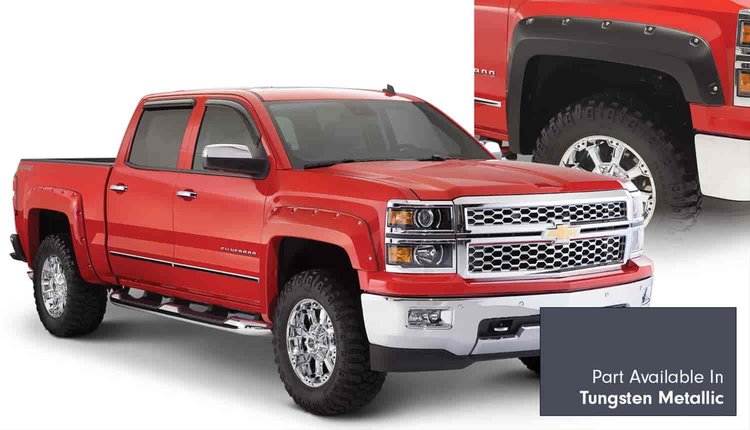 Pocket Style Fender Flares 2014-15 GM Silverado 15/25/3500 HD