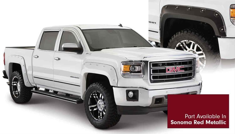 "Boss" Pocket Style Fender Flares 2014-15 GMC Sierra 15/25/3500 HD