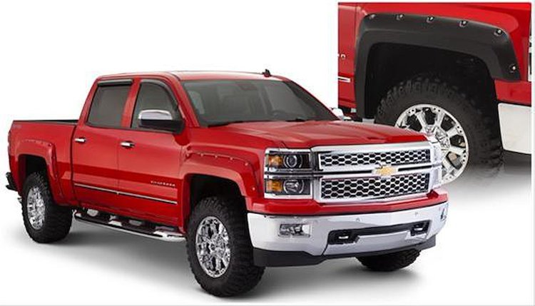Pocket Style Fender Flares 2014-2015 Chevy Silverado 1500
