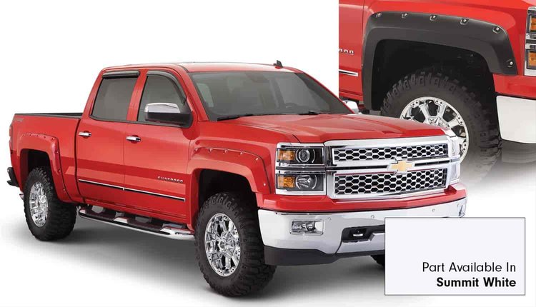 Pocket Style Fender Flares 2014-15 GM Silverado 1500 Fleetside