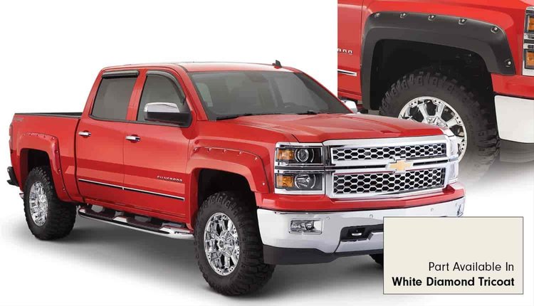 Pocket Style Fender Flares 2014-15 GM Silverado 1500 Fleetside
