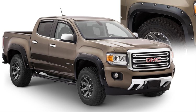 Pocket Style Fender Flares 2015 GMC Canyon