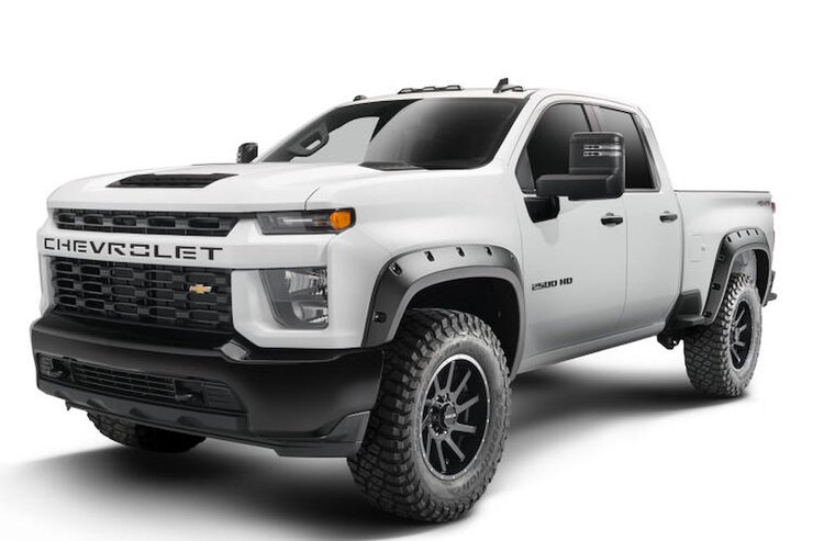 Forge Front/Rear Fender Flares for Late-Model GMC Sierra 1500