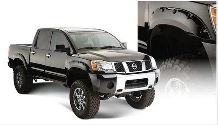 Pocket Style Fender Flares 2008-2014 Titan Pickup