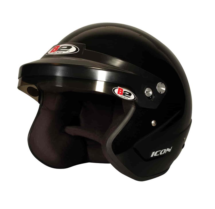 Icon Helmet Black - Medium