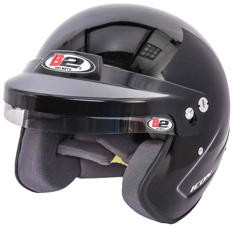 Icon Helmet Black - Large