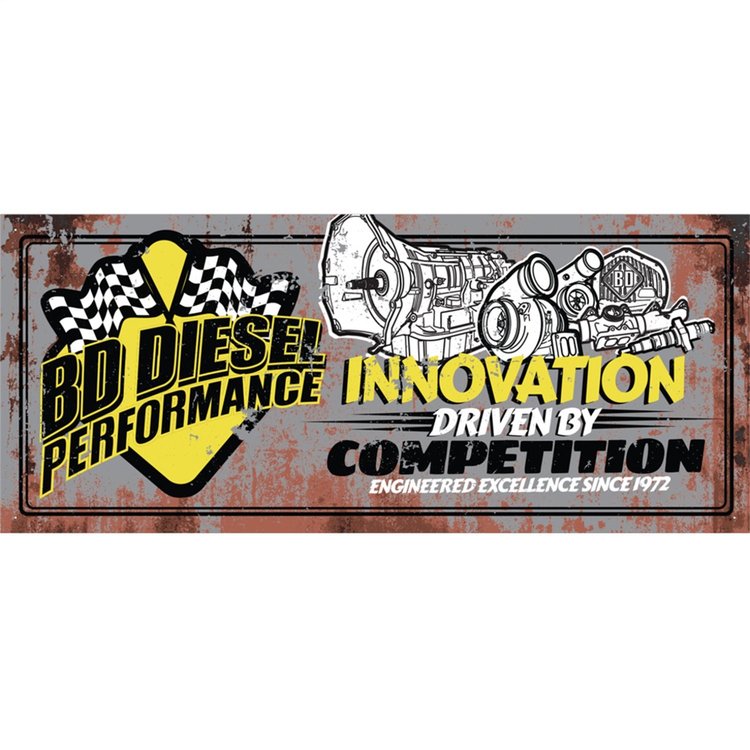 BD ALUMINUM SIGN 36 X 15