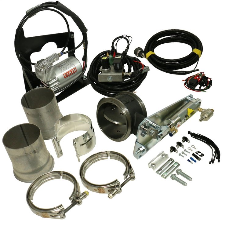 1027330 Exhaust Brake - 2006-2007 Dodge Air/Remote 4in