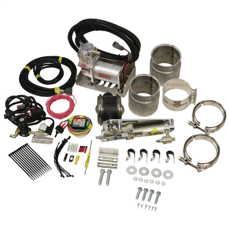 1028150 Exhaust Brake - Universal 5.0-Inch c/w Air Compressor