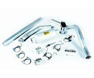 Exhaust Kit Dodge 3.5in 88-93 4wd Transfer case Back
