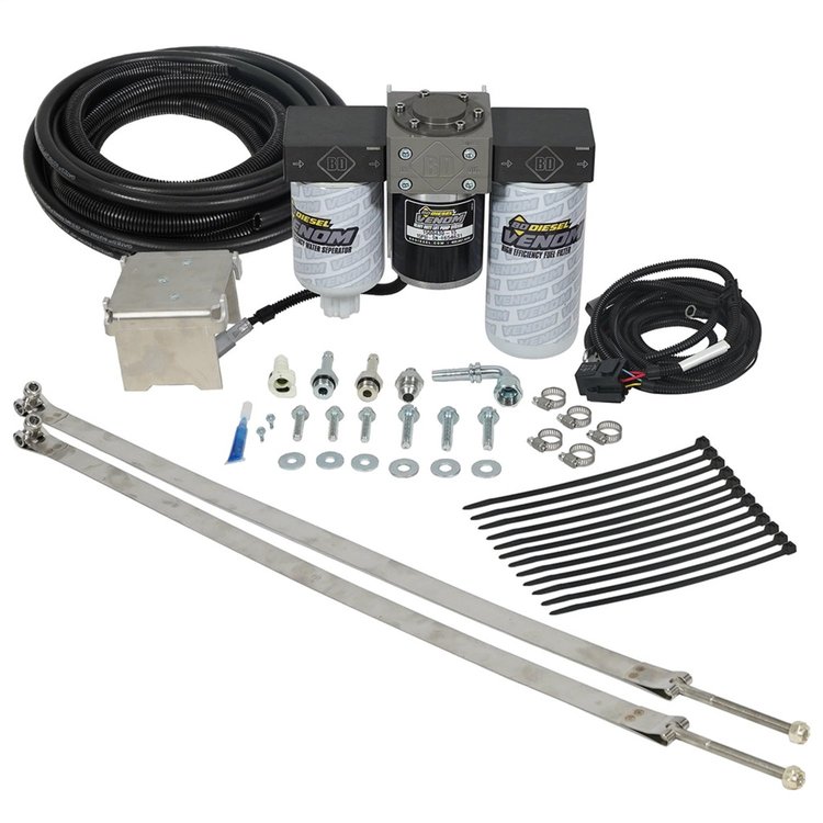1050332 Venom Cummins Fuel Lift Pump c/w Filter & Separator - Dodge 5.9L 1998.5-2002