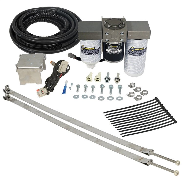 1050333 Venom Cummins Fuel Lift Pump c/w Filter & Separator Dodge 5.9L/6.7L 2005-2012