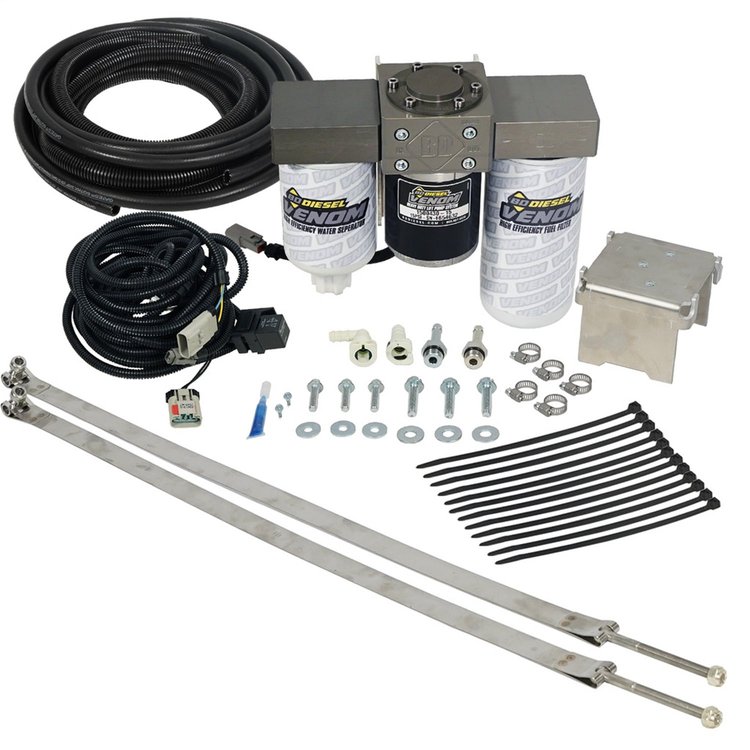 1050334 Venom Cummins Fuel Lift Pump c/w Filter & Separator - Dodge 6.7L 2013-2022