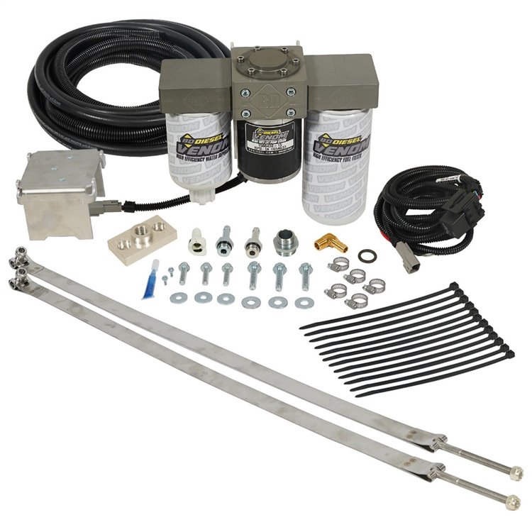 1050335 Venom Cummins Fuel Lift Pump c/w Filter & Separator - Dodge 5.9L 2003-2004.5