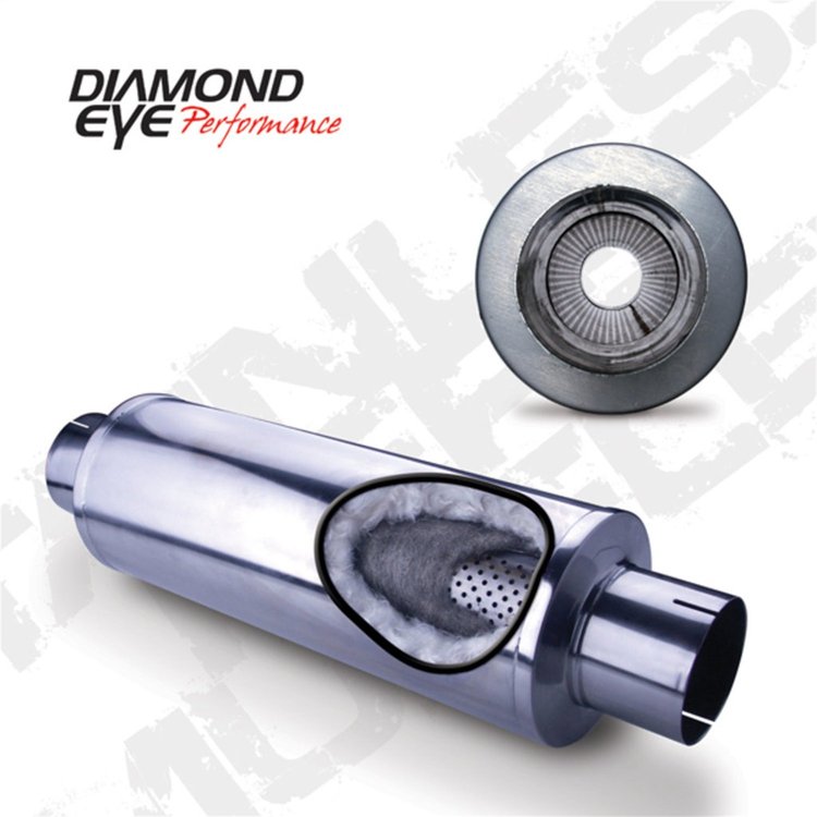 MUFFLER 4IN IN/OUT 30IN