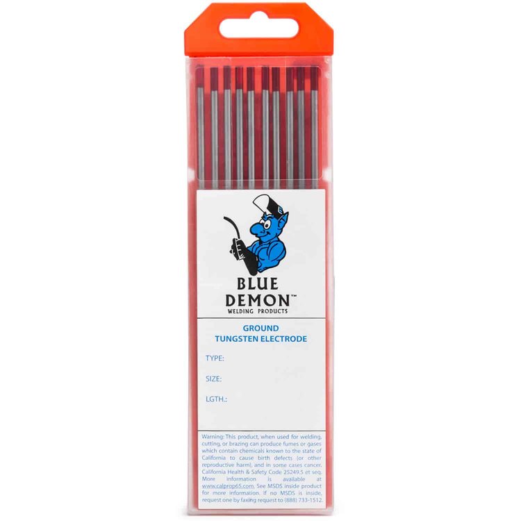 2% Thoriated Tungsten Electrodes EWTh-2