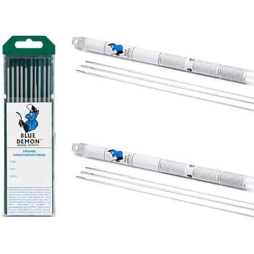 TIG Consumables Kit Includes: 10/pkg of 1/16" EWP Electrodes