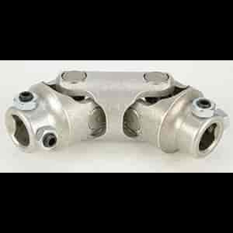Aluminum Double D Double U-Joint 3/4 DD x 17mm DD