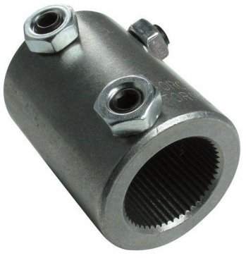 Steel Steering Coupler 3/4 in. Double D x 11/16 in.-36 Spline