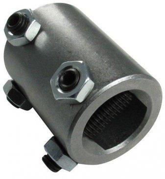 Steel Steering Coupler 1 in. Double D x 11/16 in.-36 Spline