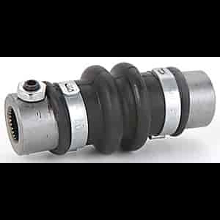 Borg-Spec U-Joint 9/16" -26 Spline x 5/8" Smooth Bore