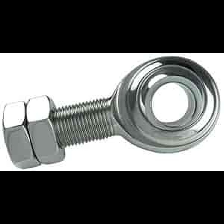 3/4" Steering Shaft Support Rod End Polished Stainless Steel